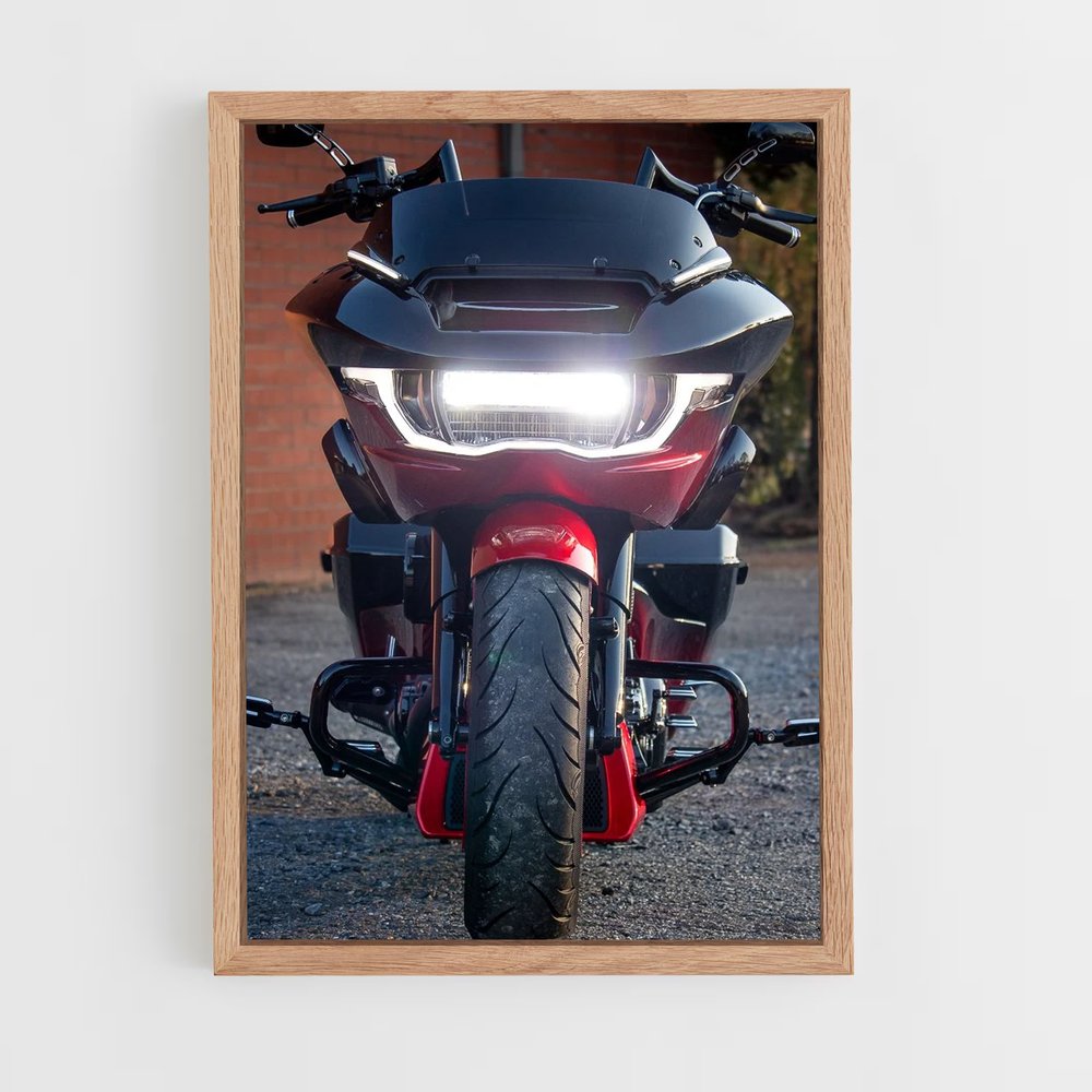 Poster magnifique Road glide – affiche Harley-Davidson (vue 4)